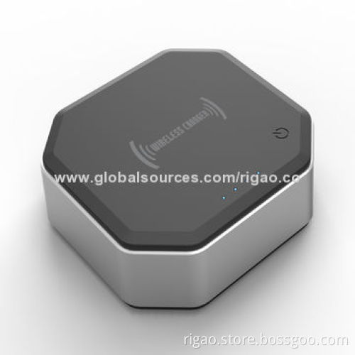 QI wireless charger with 10,000mAh Li-ion battery, for iPhone 5, Samsung Galaxy Note